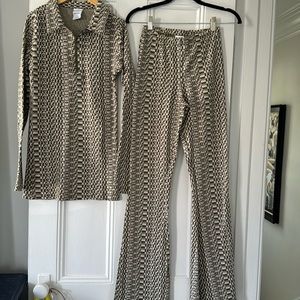 jets frans… for Urban Outfitters Retro pant suit